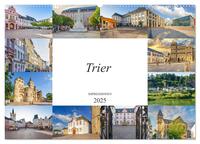 Trier Impressionen (Wandkalender 2025 DIN A2 quer), CALVENDO Monatskalender