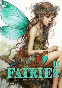 Fairies Coloring Book for Adults Vol. 2 Grayscale