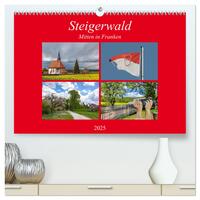 Steigerwald - Mitten in Franken (hochwertiger Premium Wandkalender 2025 DIN A2 quer), Kunstdruck in Hochglanz