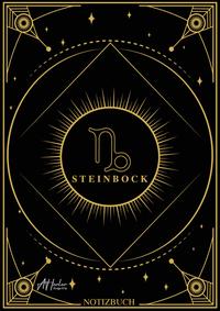 Edles Notizbuch Sternzeichen Steinbock | Designed by Alfred Herler