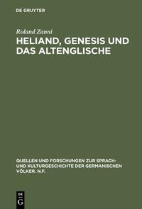 Heliand, Genesis und das Altenglische