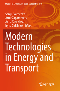 Modern Technologies in Energy and Transport