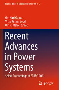 Recent Advances in Power Systems