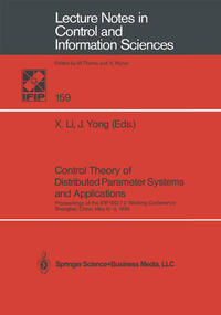 Control Theory of Distributed Parameter Systems and Applications