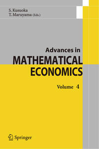 Advances in Mathematical Economics 4