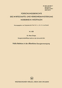 Public Relations in der öffentlichen Energieversorgung