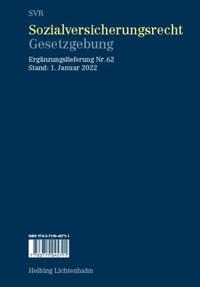 Sozialversicherungsrecht - Gesetzgebung EL 62