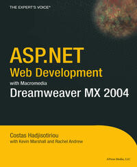 ASP.NET Web Development with Macromedia Dreamweaver MX 2004