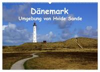 Dänemark - Umgebung von Hvide Sande (Wandkalender 2025 DIN A2 quer), CALVENDO Monatskalender