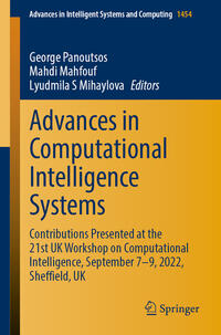 Advances in Computational Intelligence Systems