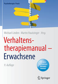 Verhaltenstherapiemanual – Erwachsene