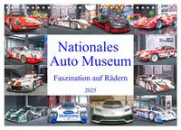 Nationales Auto Museum, Faszination auf Rädern (Wandkalender 2025 DIN A4 quer), CALVENDO Monatskalender