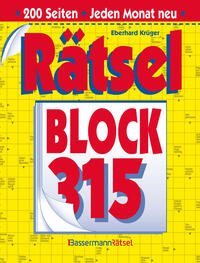 Rätselblock 315 (5 Exemplare à 2,99 €)