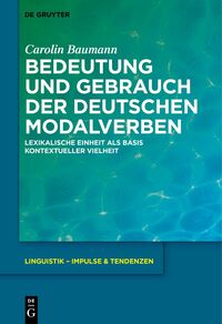 Bedeutung und Gebrauch der deutschen Modalverben