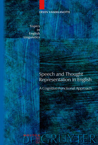 Speech and Thought Representation in English