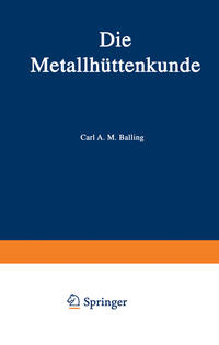 Die Metallhüttenkunde