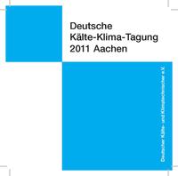 DKV Tagungsbericht / Deutsche Kälte-Klima-Tagung 2011