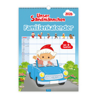 Trötsch Unser Sandmännchen XL-Familienplaner Familienkalender Unser Sandmännchen 2026