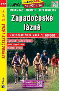 Západoceské lázne / Westböhmische Bäder (Radkarte 1:60.000)