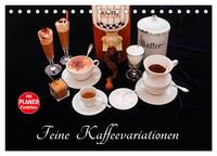 Feine Kaffeevariationen (Tischkalender 2025 DIN A5 quer), CALVENDO Monatskalender