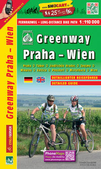 Greenway Prag - Wien (Radkarte)