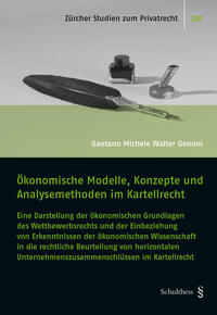 Ökonomische Modelle, Konzepte und Analysemethoden im Kartellrecht