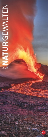 Naturgewalten Vertical Kalender 2026