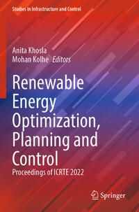 Renewable Energy Optimization, Planning and Control