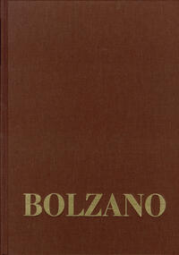 Bernard Bolzano Gesamtausgabe / Reihe III: Briefwechsel. Band 2,4: Briefe an Michael Josef Fesl 1841–1845