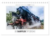 Emotionale Momente: Die Dampflok Typ 528134-0. (Tischkalender 2025 DIN A5 quer), CALVENDO Monatskalender