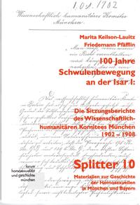 100 Jahre Schwulenbewegung an der Isar I