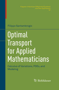 Optimal Transport for Applied Mathematicians