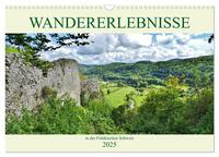 Wandererlebnisse in der Fränkischen Schweiz (Wandkalender 2025 DIN A3 quer), CALVENDO Monatskalender