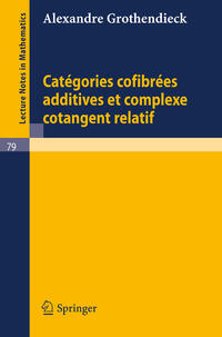 Categories Confibrees Additives et Complexe Cotangent Relatif