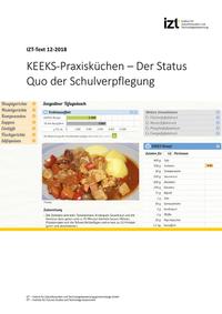 KEEKS-Praxisküchen – Der Status Quo der Schulverpflegung