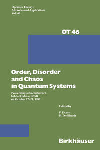 Order,Disorder and Chaos in Quantum Systems