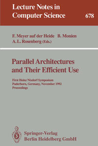 Parallel Architectures and Their Efficient Use