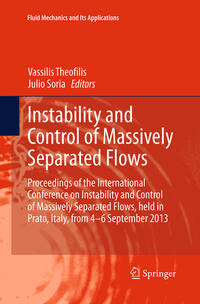 Instability and Control of Massively Separated Flows