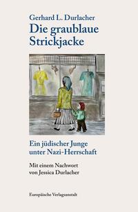 Die graublaue Strickjacke