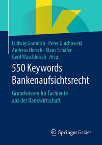 550 Keywords Bankenaufsichtsrecht