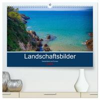 Landschaftsbilder Deutschland und Europa (hochwertiger Premium Wandkalender 2025 DIN A2 quer), Kunstdruck in Hochglanz