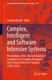 Complex, Intelligent and Software Intensive Systems