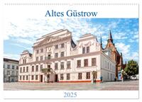 Altes Güstrow (Wandkalender 2025 DIN A2 quer), CALVENDO Monatskalender