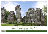 Teutoburger Wald - Natur und Kultur (Wandkalender 2025 DIN A2 quer), CALVENDO Monatskalender