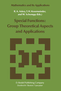 Special Functions: Group Theoretical Aspects and Applications