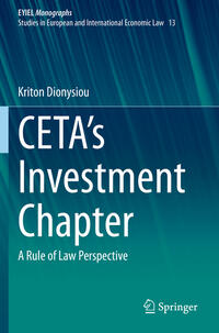 CETA's Investment Chapter