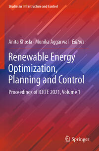 Renewable Energy Optimization, Planning and Control