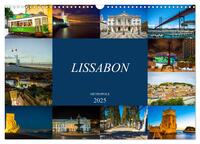 Metropole Lissabon (Wandkalender 2025 DIN A3 quer), CALVENDO Monatskalender