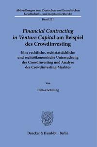 ›Financial Contracting in Venture Capital‹ am Beispiel des Crowdinvesting.