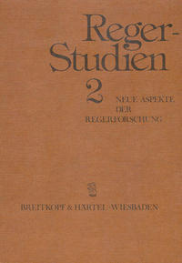 Reger Studien / Reger-Studien 2